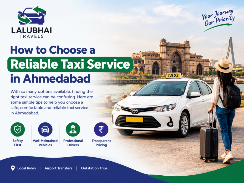 Reliable Taxi Service in Ahmedabad