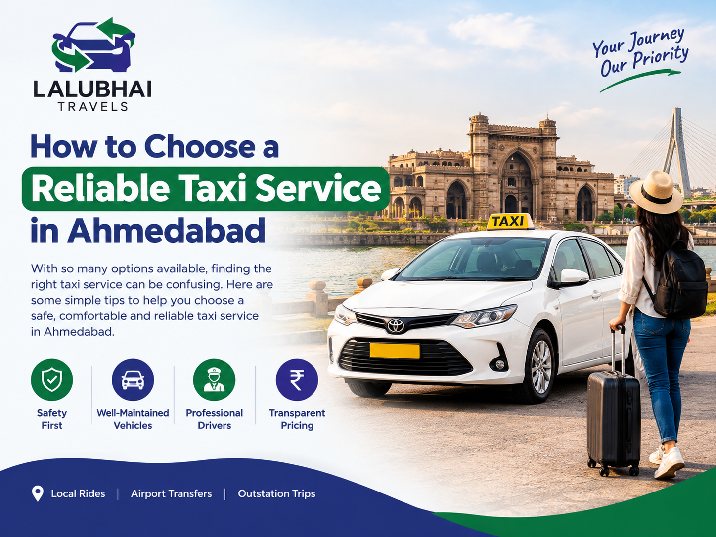 Reliable Taxi Service in Ahmedabad