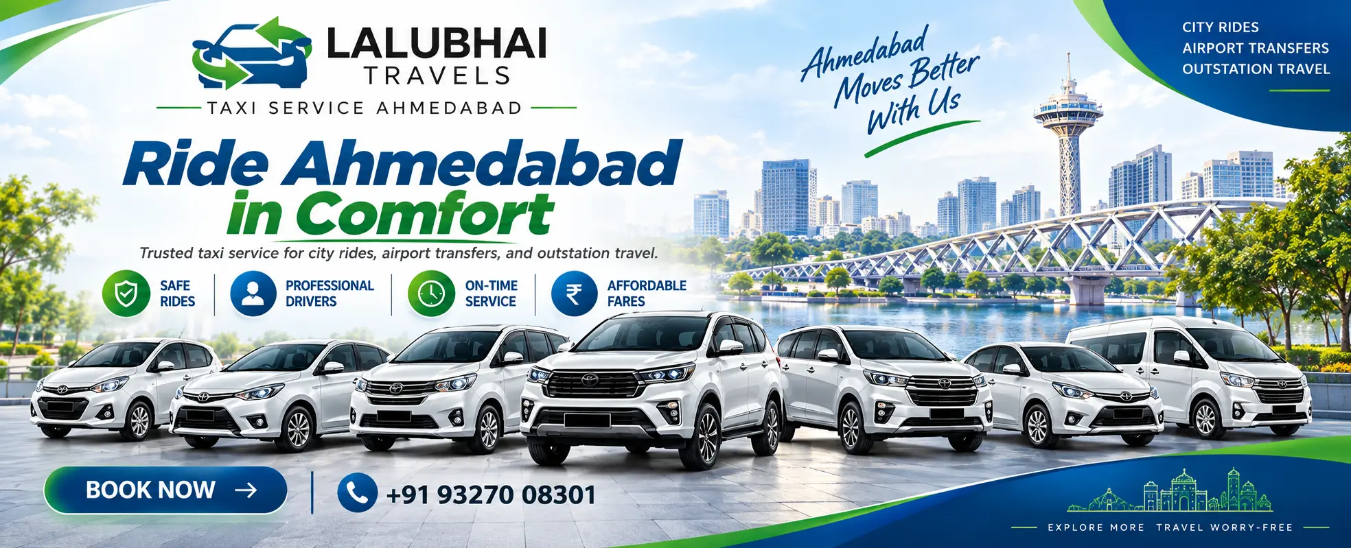 Lalubhai Travels Taxi Service Ahmedabad