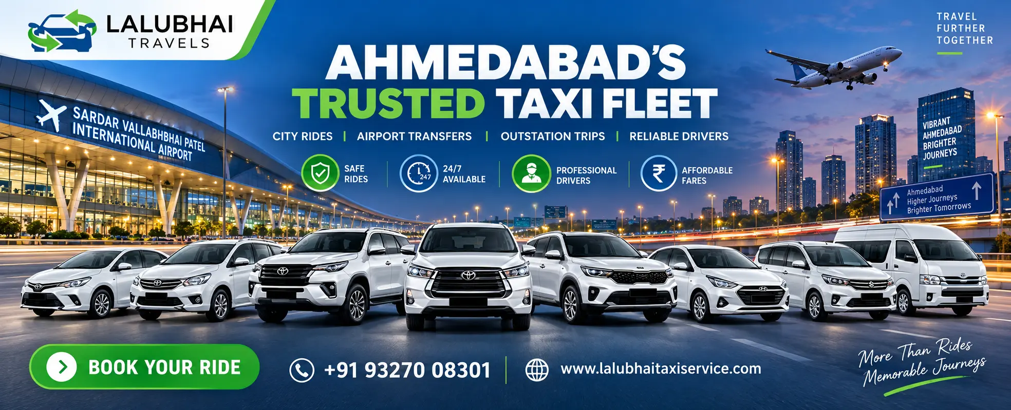 Lalubhai Travels Outstation Taxi Service